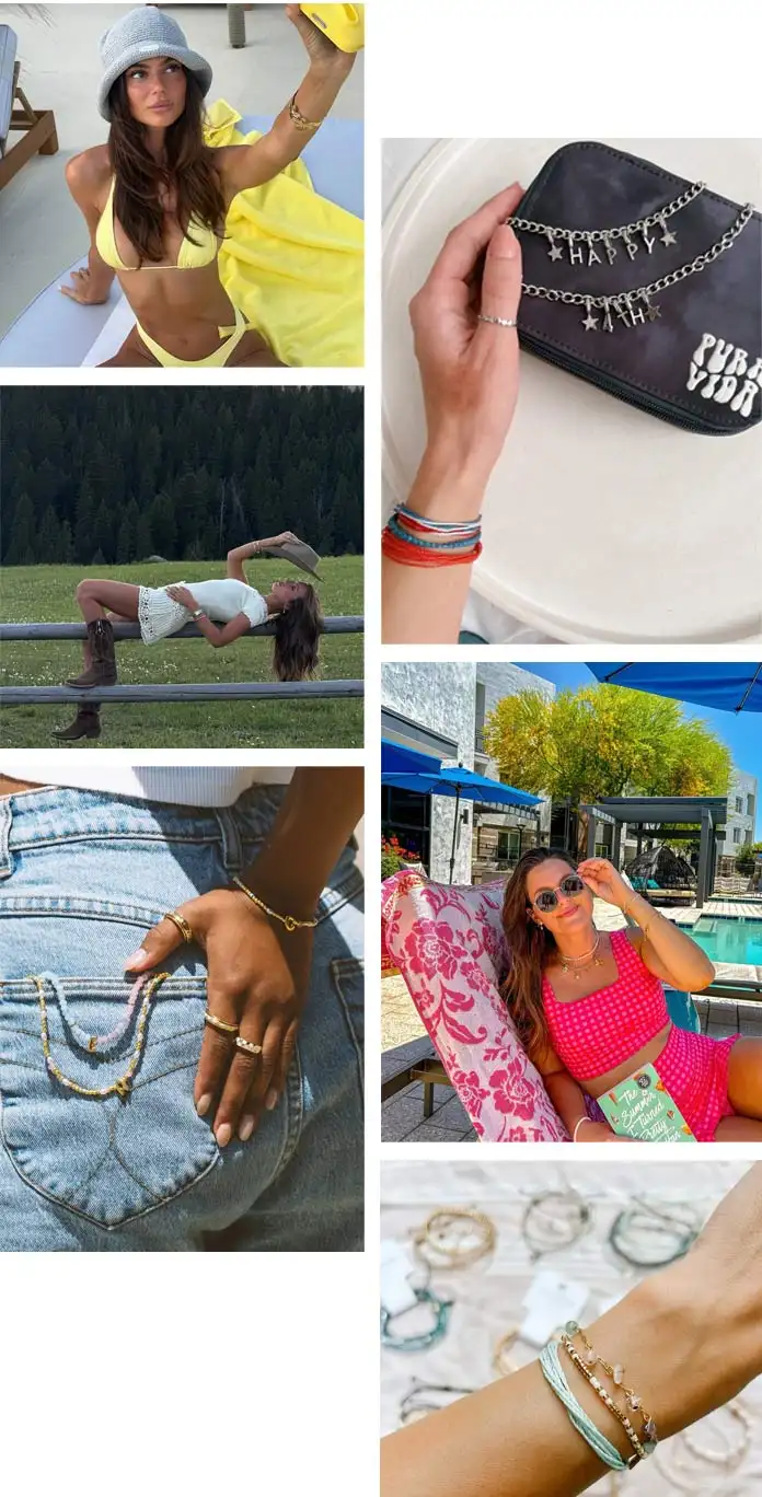 Instagram and TikTok Shoppable Gallery Example